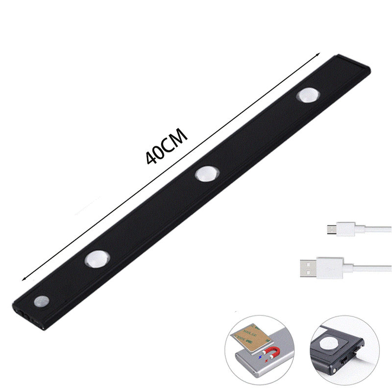 Luz de Led Para Armário com Sensor de Movimento + Frete Grátis + Envio Imediato + Brinde